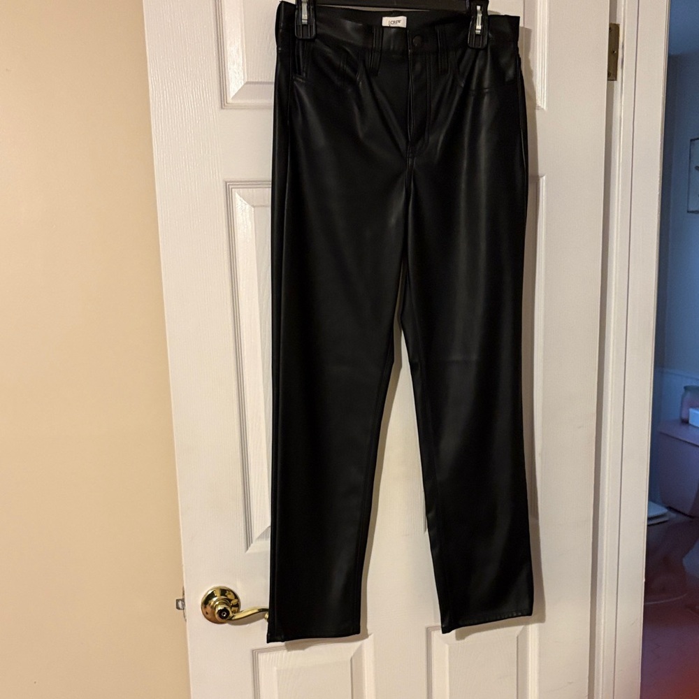 J. Crew Women's Black Straight Leg Pants